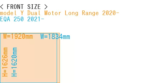 #model Y Dual Motor Long Range 2020- + EQA 250 2021-